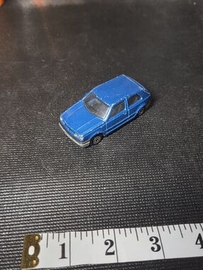 Majorette No. 264 Volkswagen VW Golf Mk3 MkIII Hatchback Blue-Green 1:56
